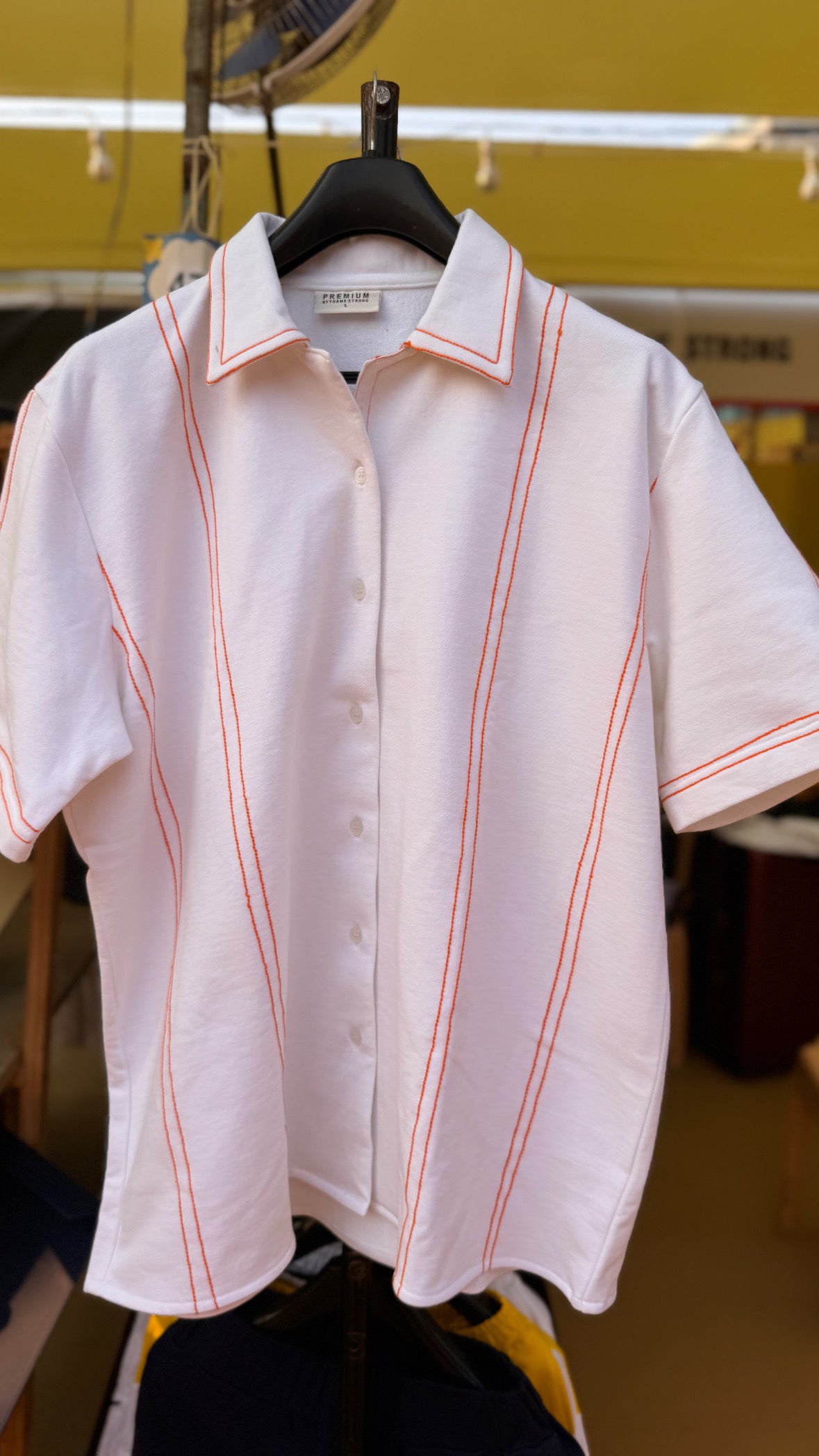 White Detailed Shirt