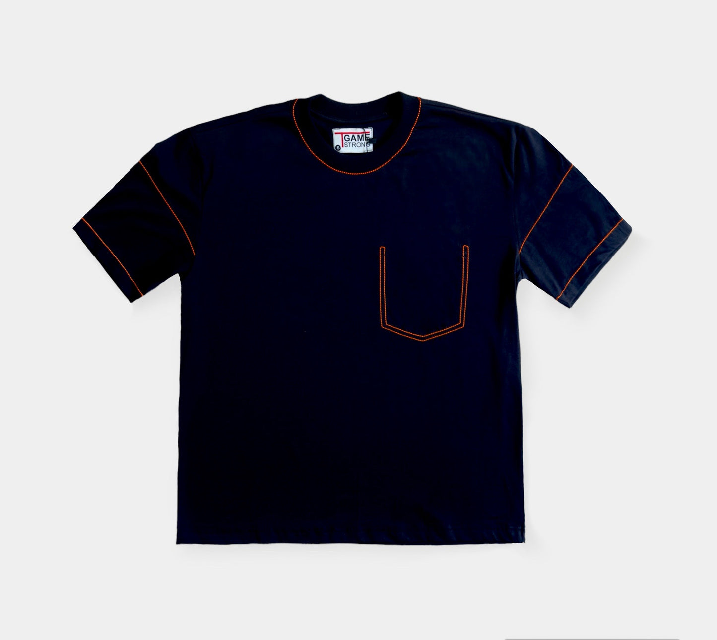 Neon Detailed Pocket Tee