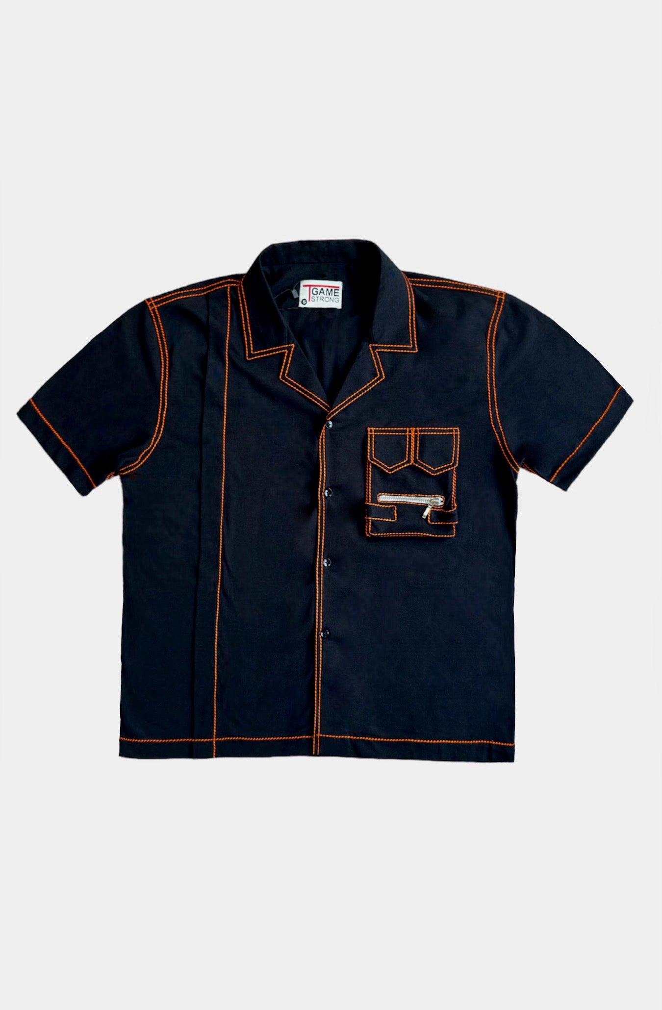Neon Detailed Crazy Pocket Shirt