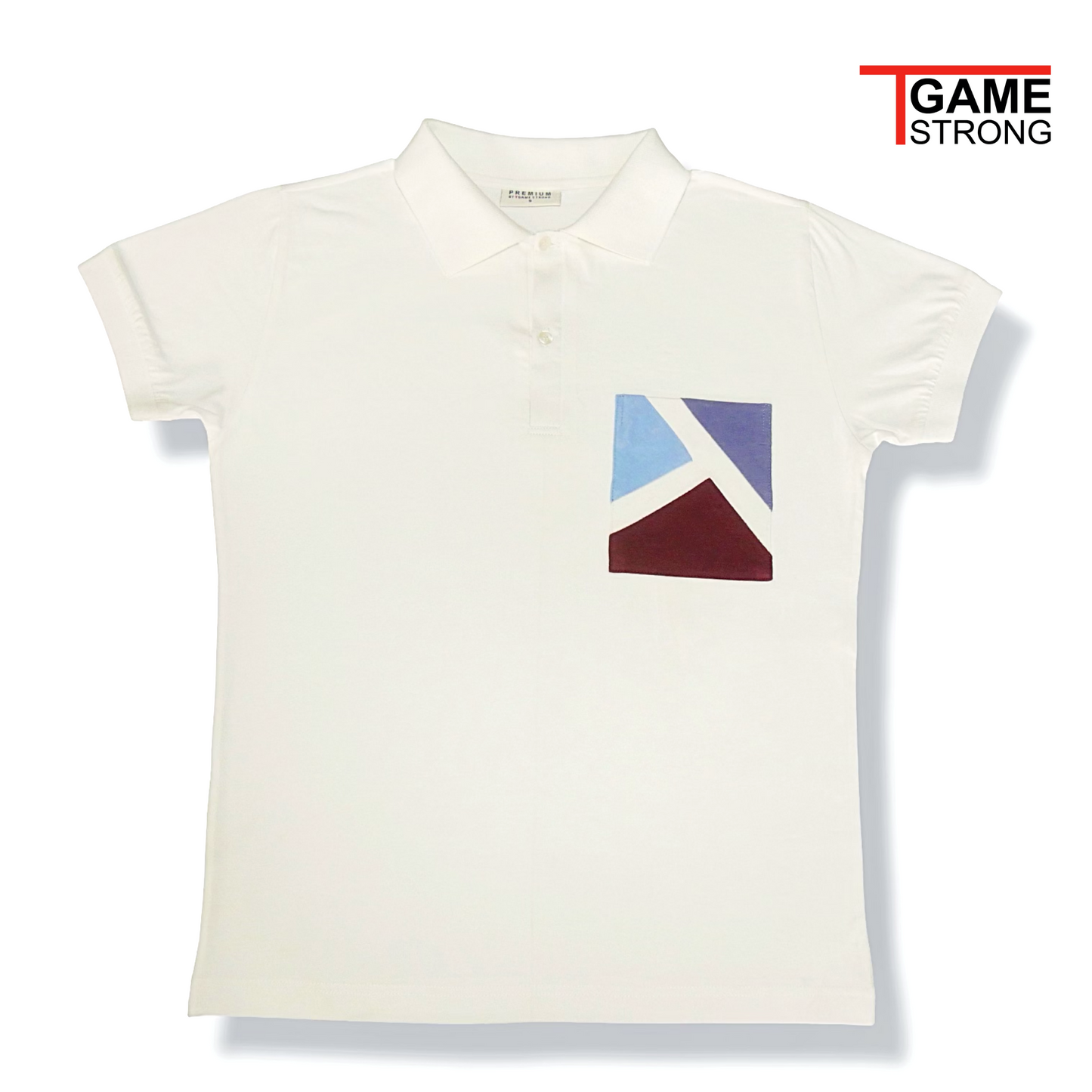 Logo detailed pocket polo tee