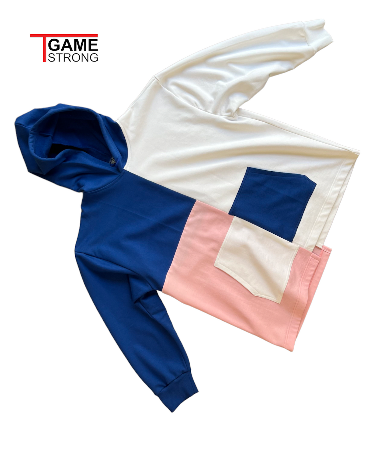 Colourblocked hoodie