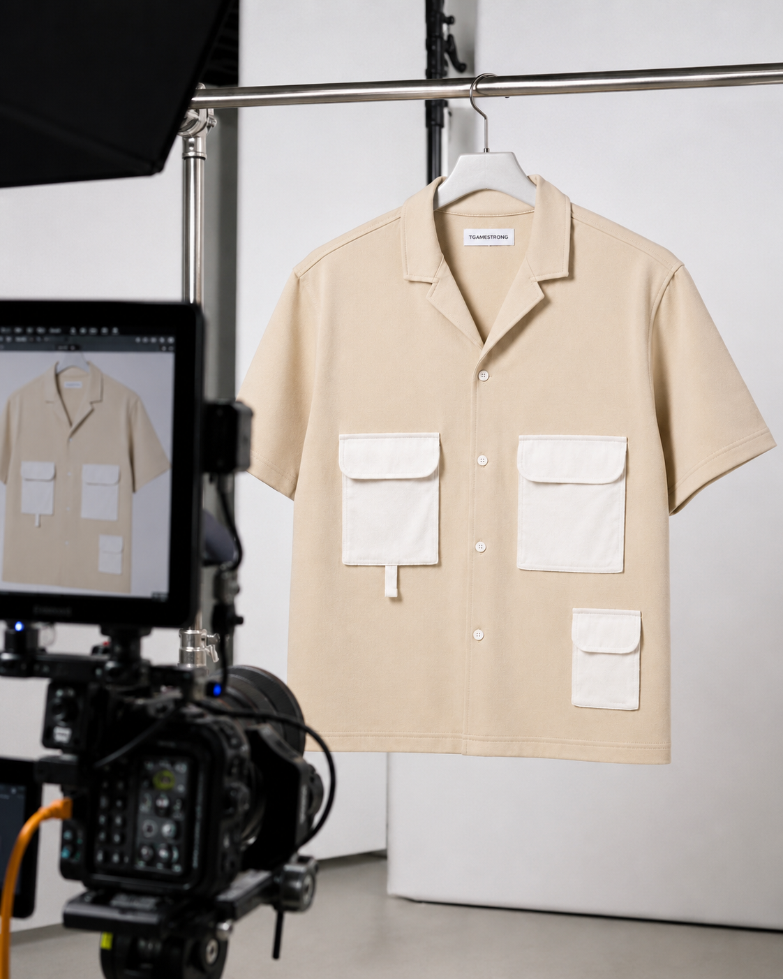 Modular Pocket Shirt - Sand