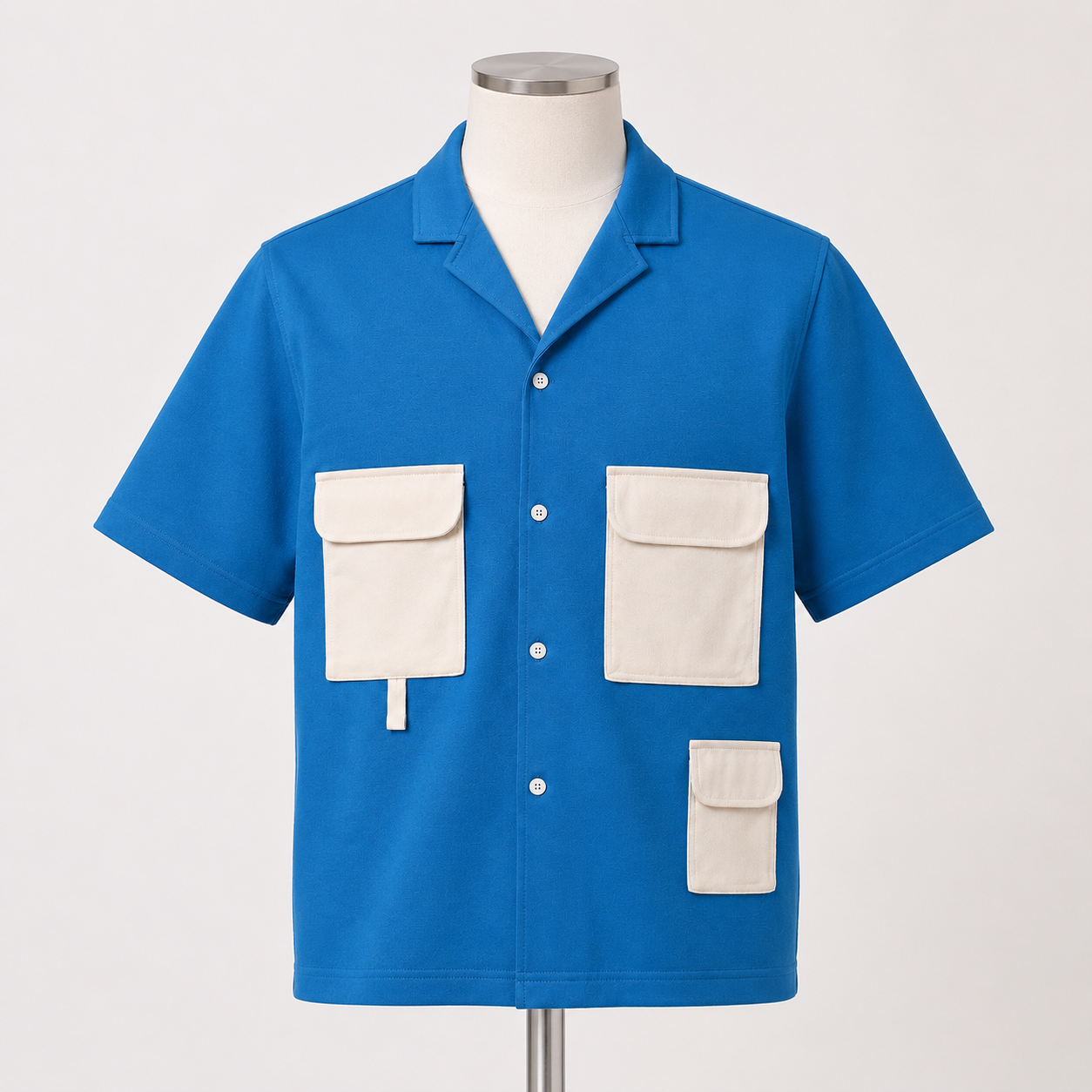 Modular Pocket Shirt - Blue