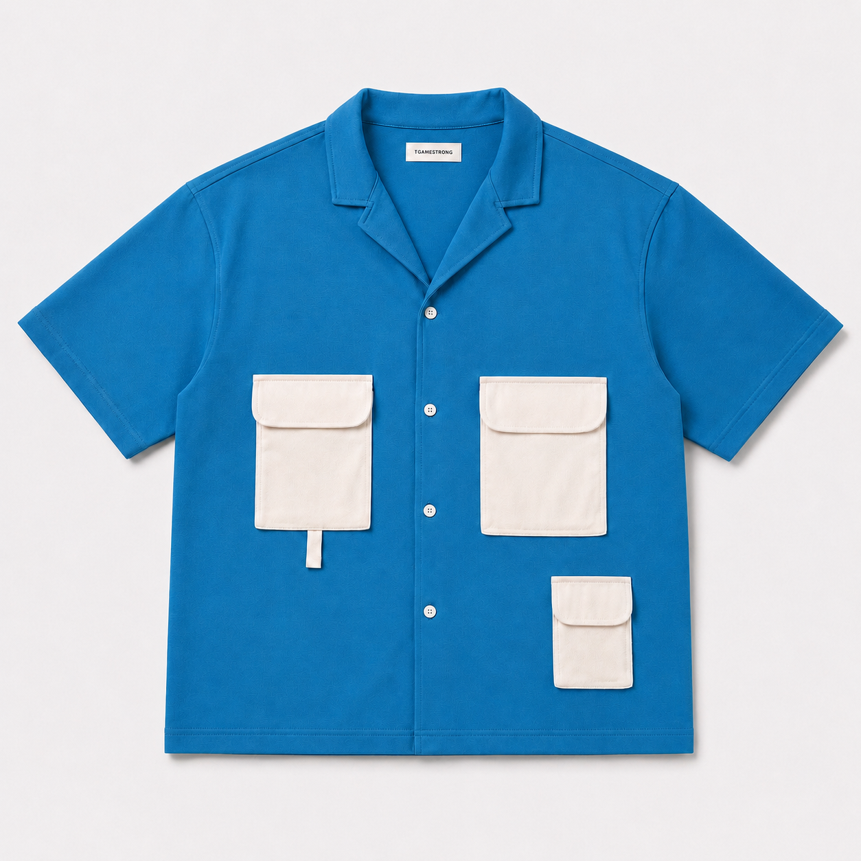 Modular Pocket Shirt - Blue