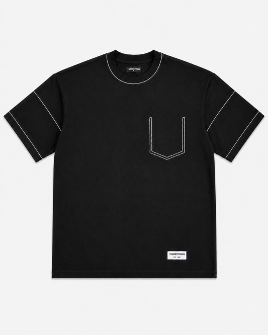 Studio Trace Tee – Black