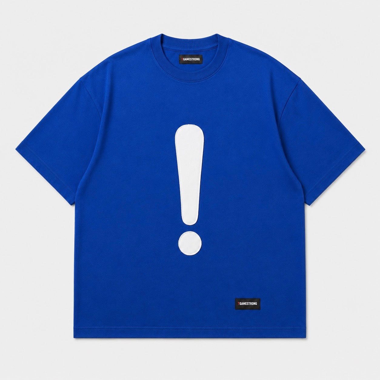Statement Mark Tee – Royal Blue