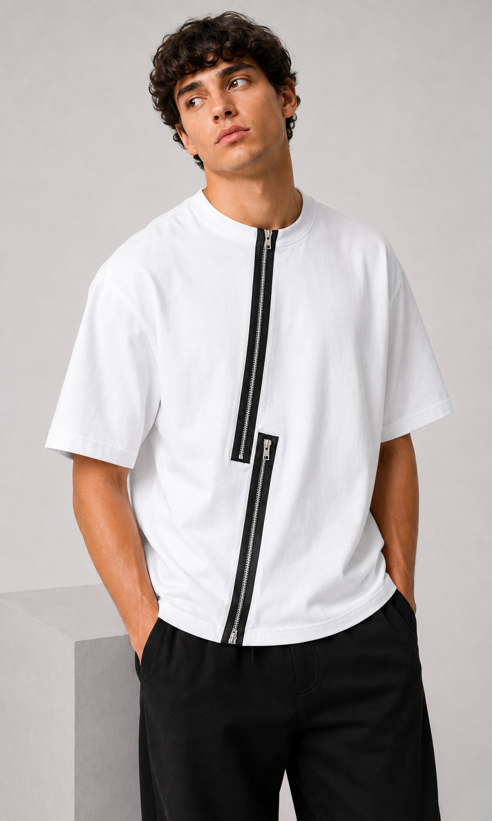 Axis Zip Tee