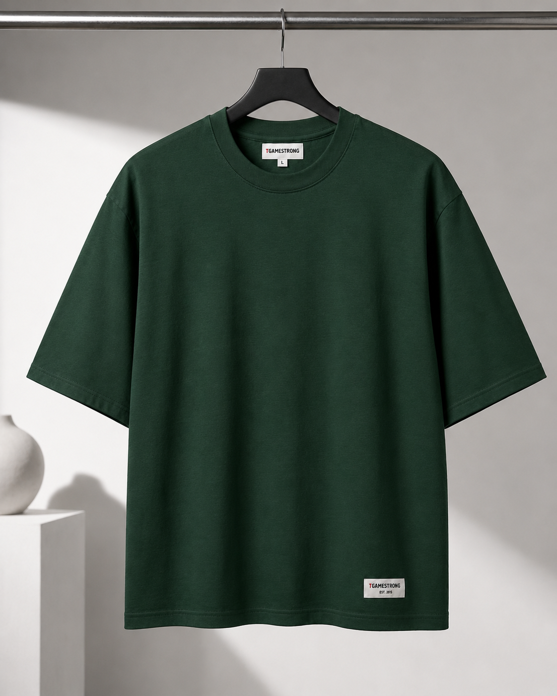Essential Tee — Dark Green
