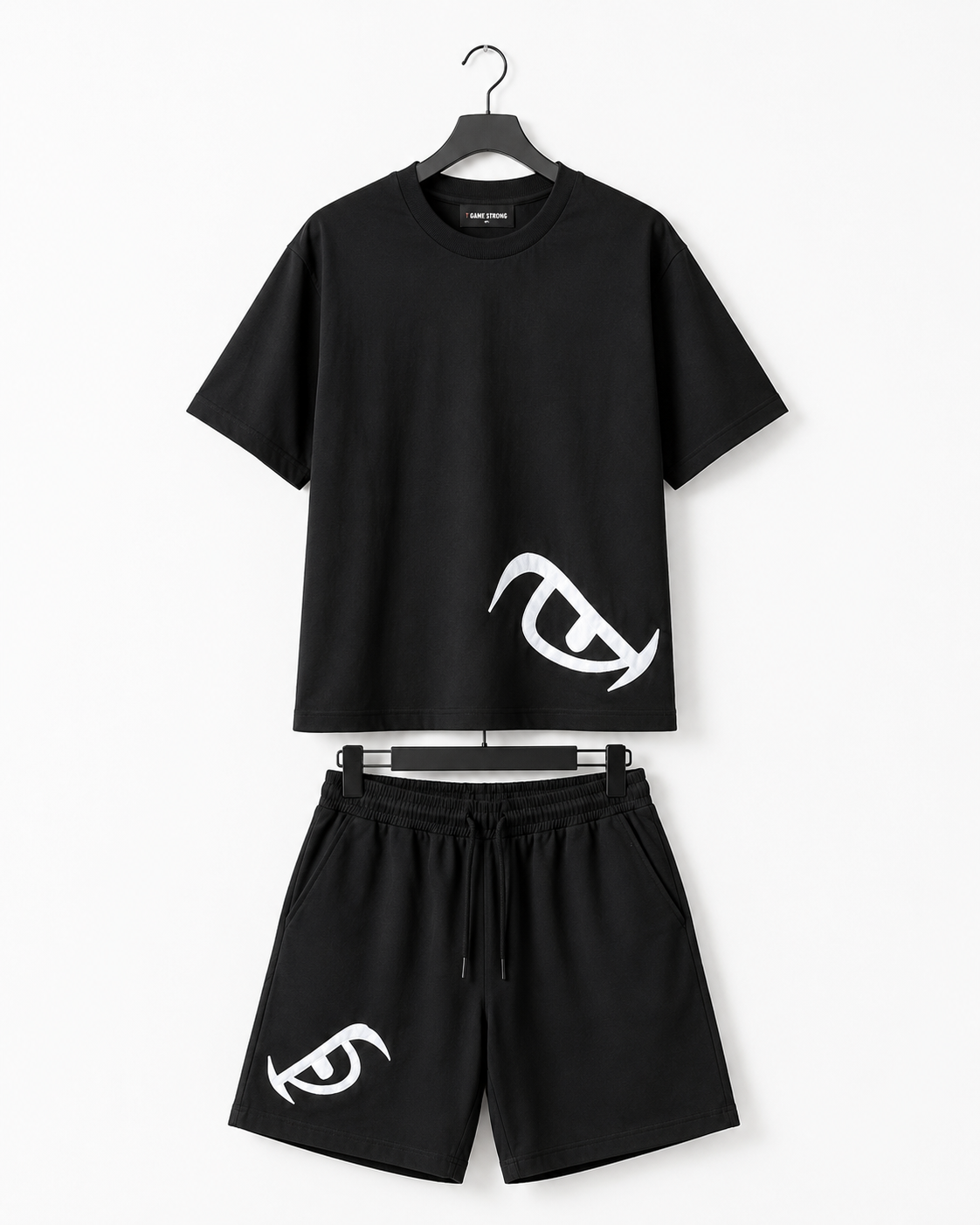 Vision Appliqué Co-Ord Set Black