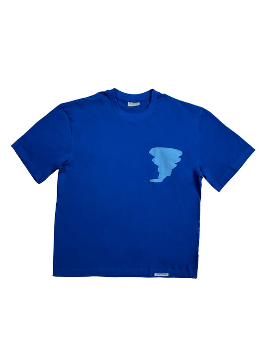 Artsy Cyclone Blue Tee