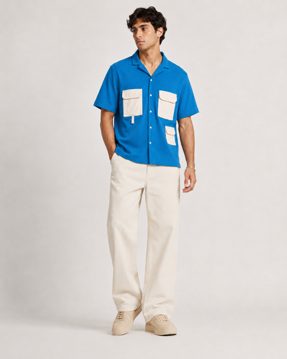 Modular Pocket Shirt - Blue