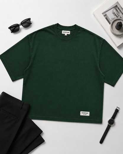 Essential Tee — Dark Green