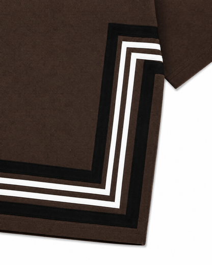 Boundary Zip Polo — Espresso