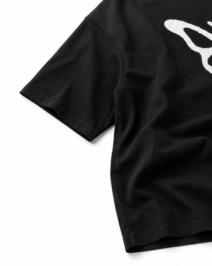 Butterfly Cut Tee – Black