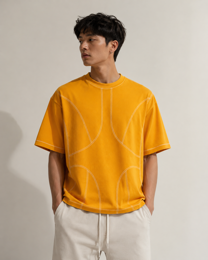 Studio Contour Tee — Mango