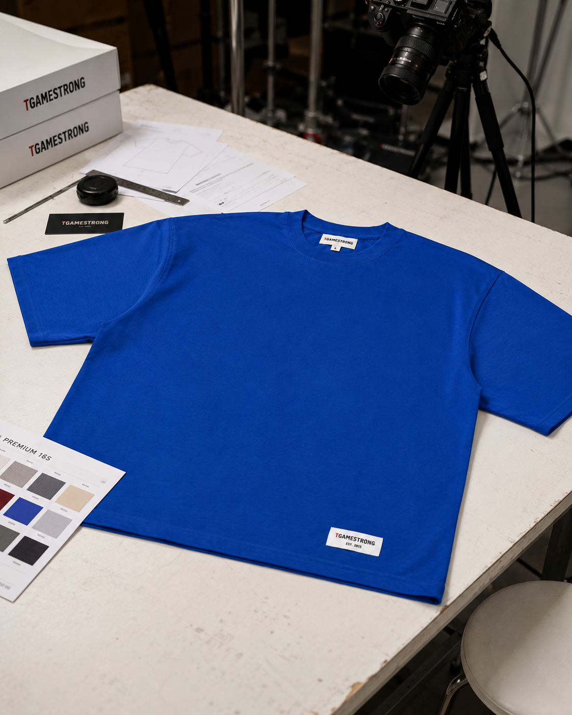 Essential Tee — Royal Blue