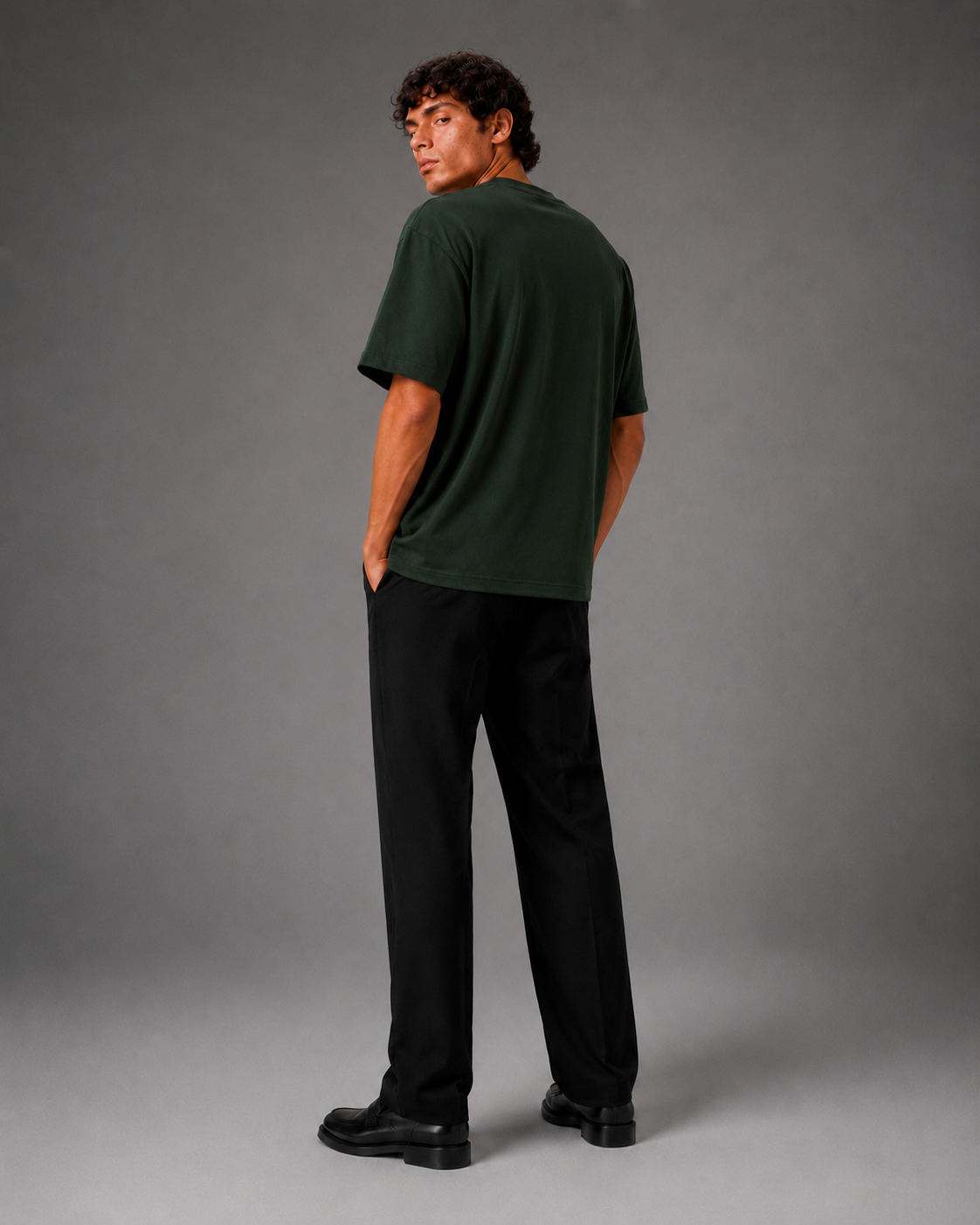 Essential Tee — Dark Green