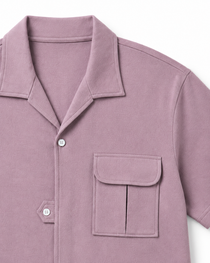 FIELD POCKET SHIRT – GRAPE SHAKE