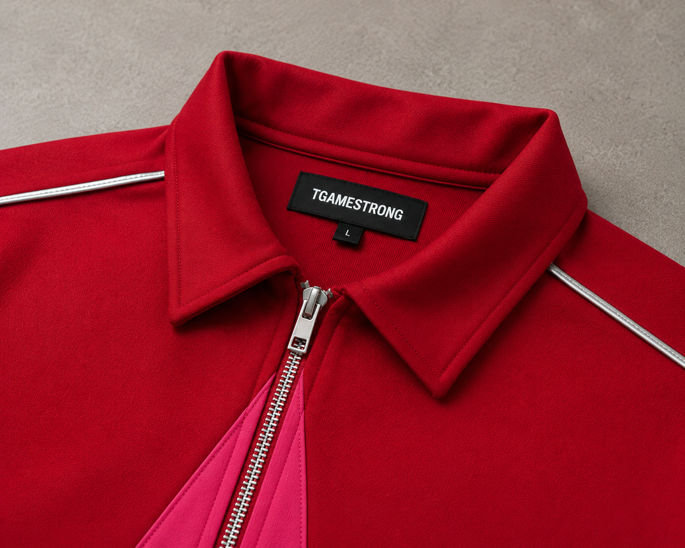 STAR ZIP SHIRT (Red)