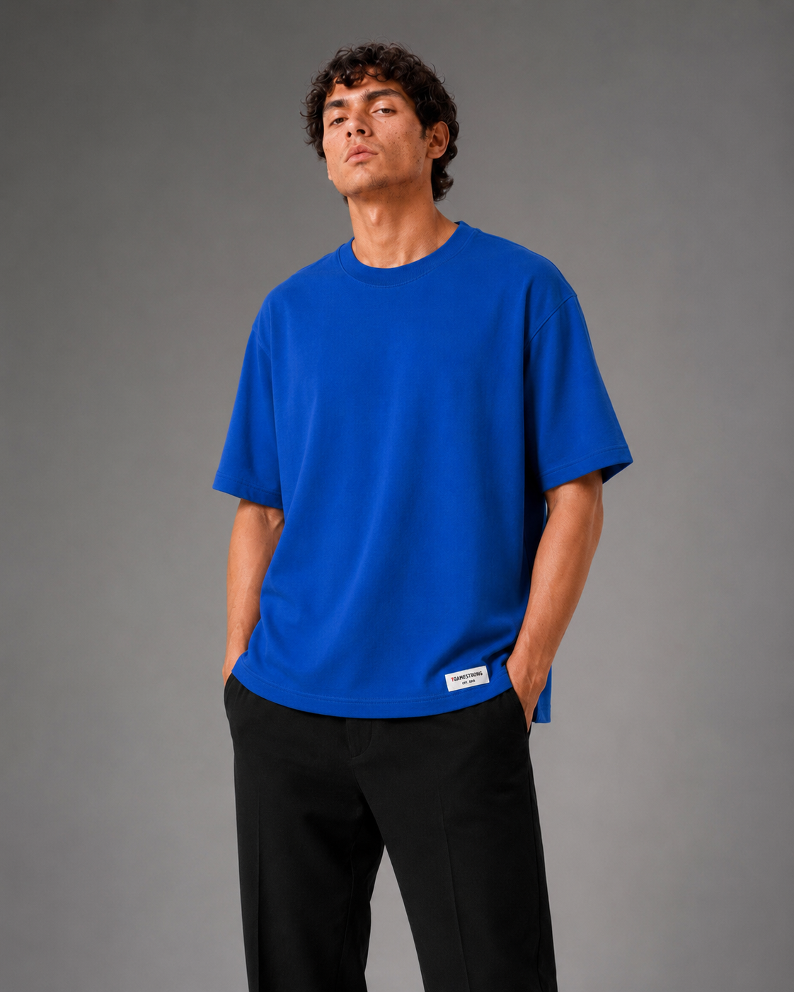 Essential Tee — Royal Blue