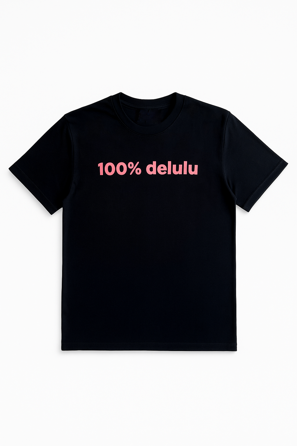 Black Delulu Tee