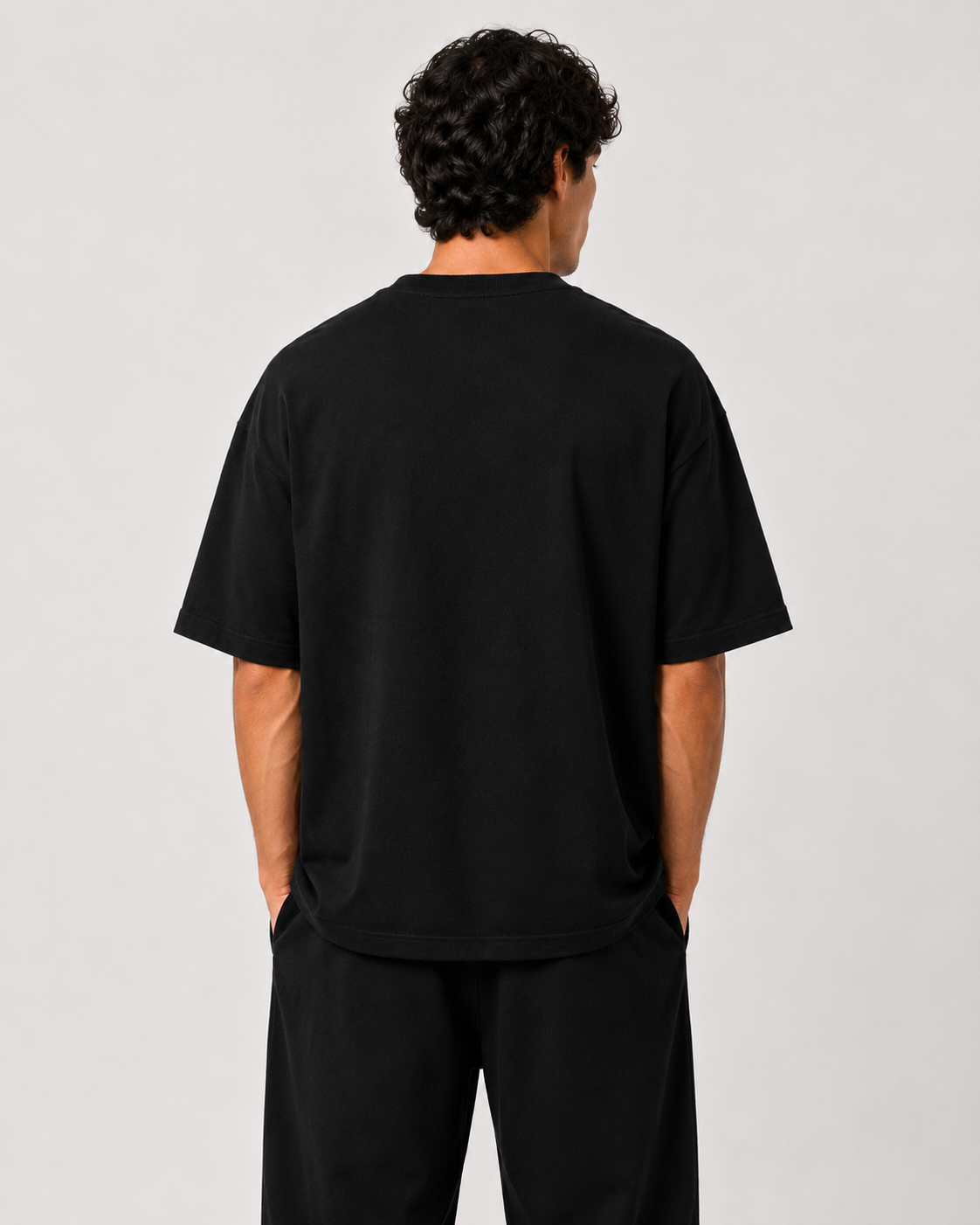 Strike Appliqué Tee Black