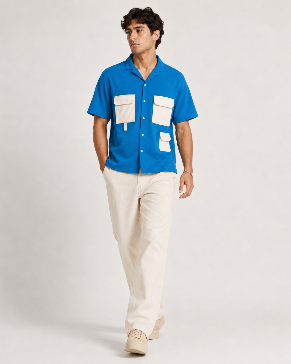 Modular Pocket Shirt - Blue