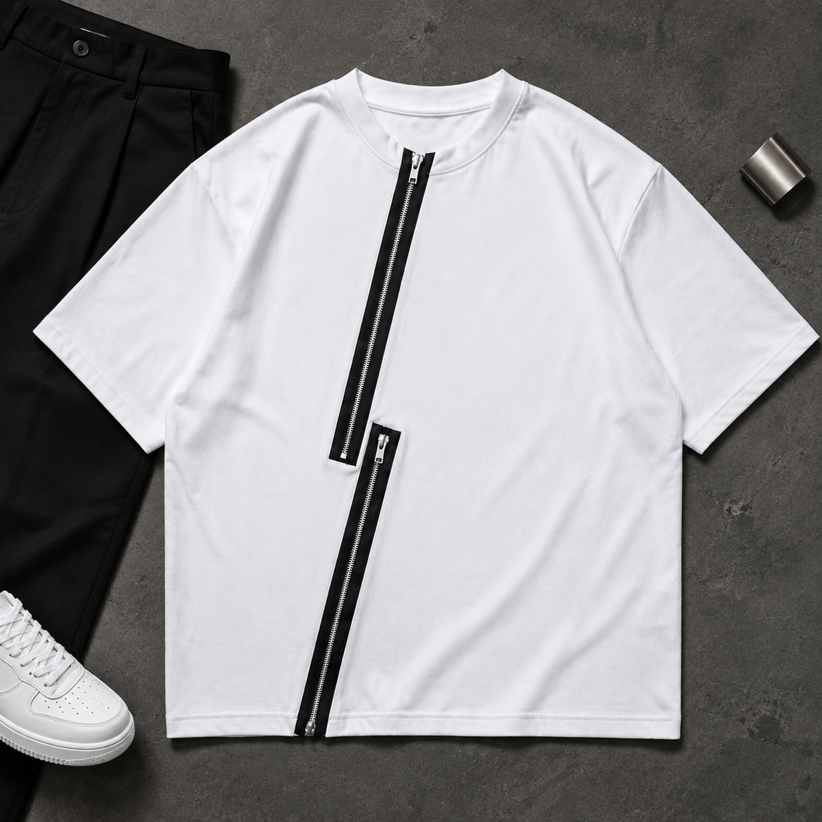 Axis Zip Tee