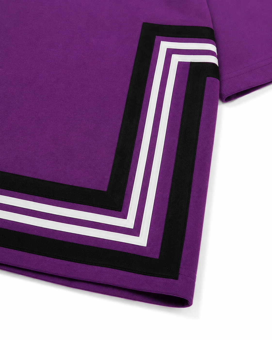 Boundary Zip Polo — Purple Potion
