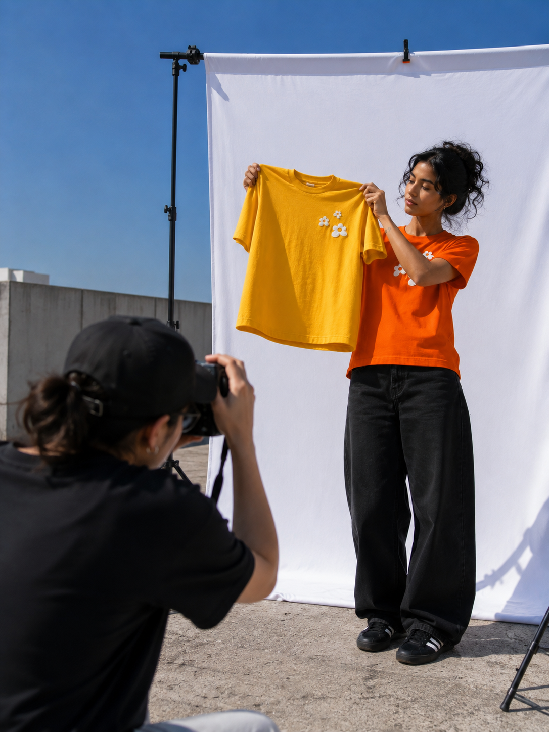 Mini Bloom Tee – Mango