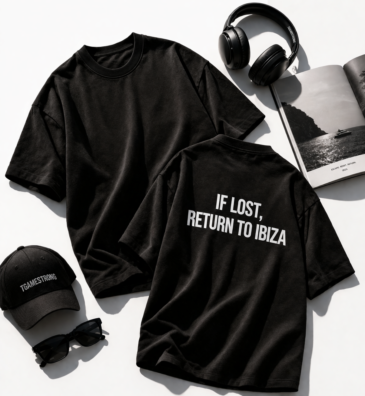 Return Protocol Tee Black