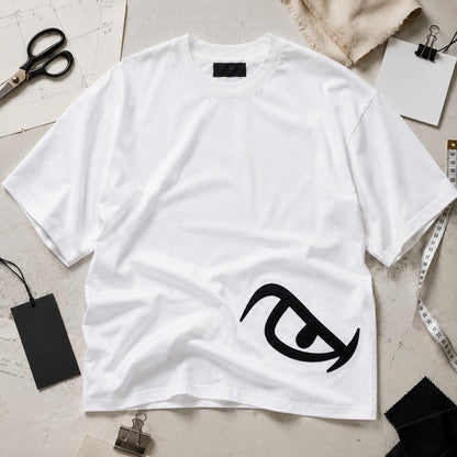 Vision Appliqué Tee White