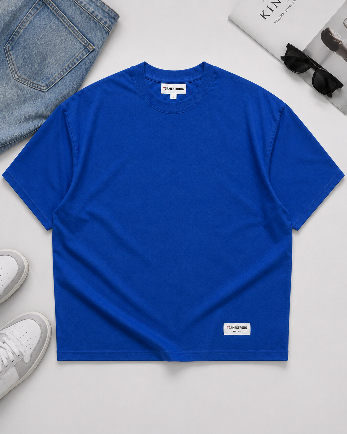 Essential Tee — Royal Blue