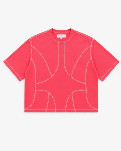 Studio Contour Tee — Bright Pink