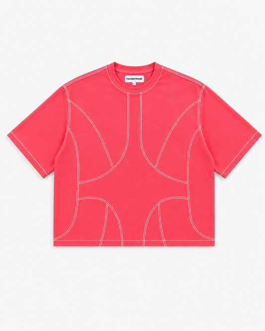Studio Contour Tee — Bright Pink