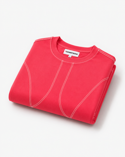 Studio Contour Tee — Bright Pink