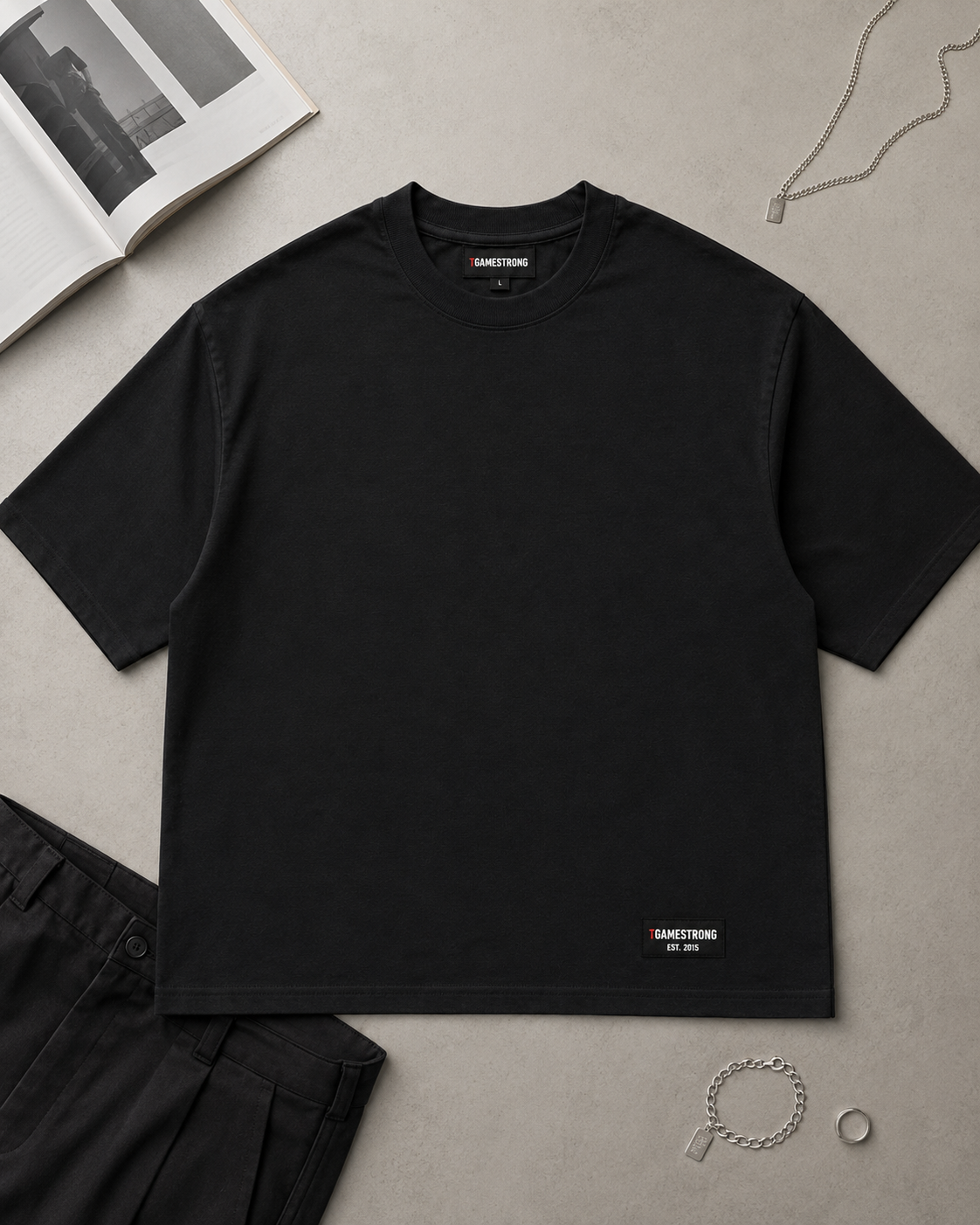 Essential Tee — Black