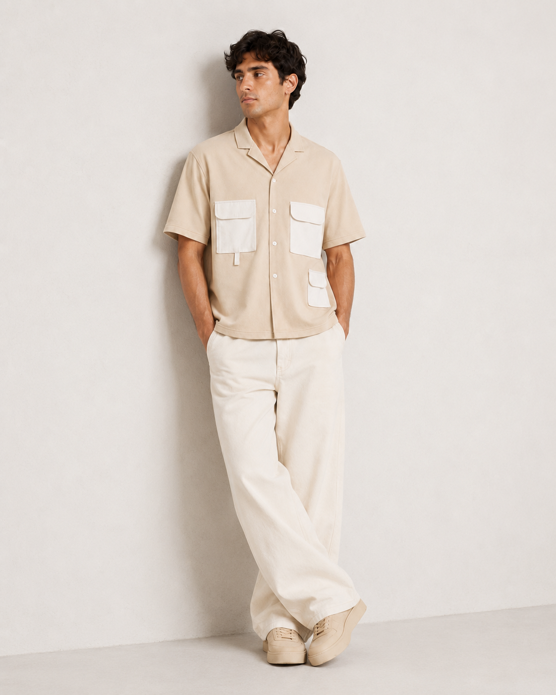 Modular Pocket Shirt - Sand