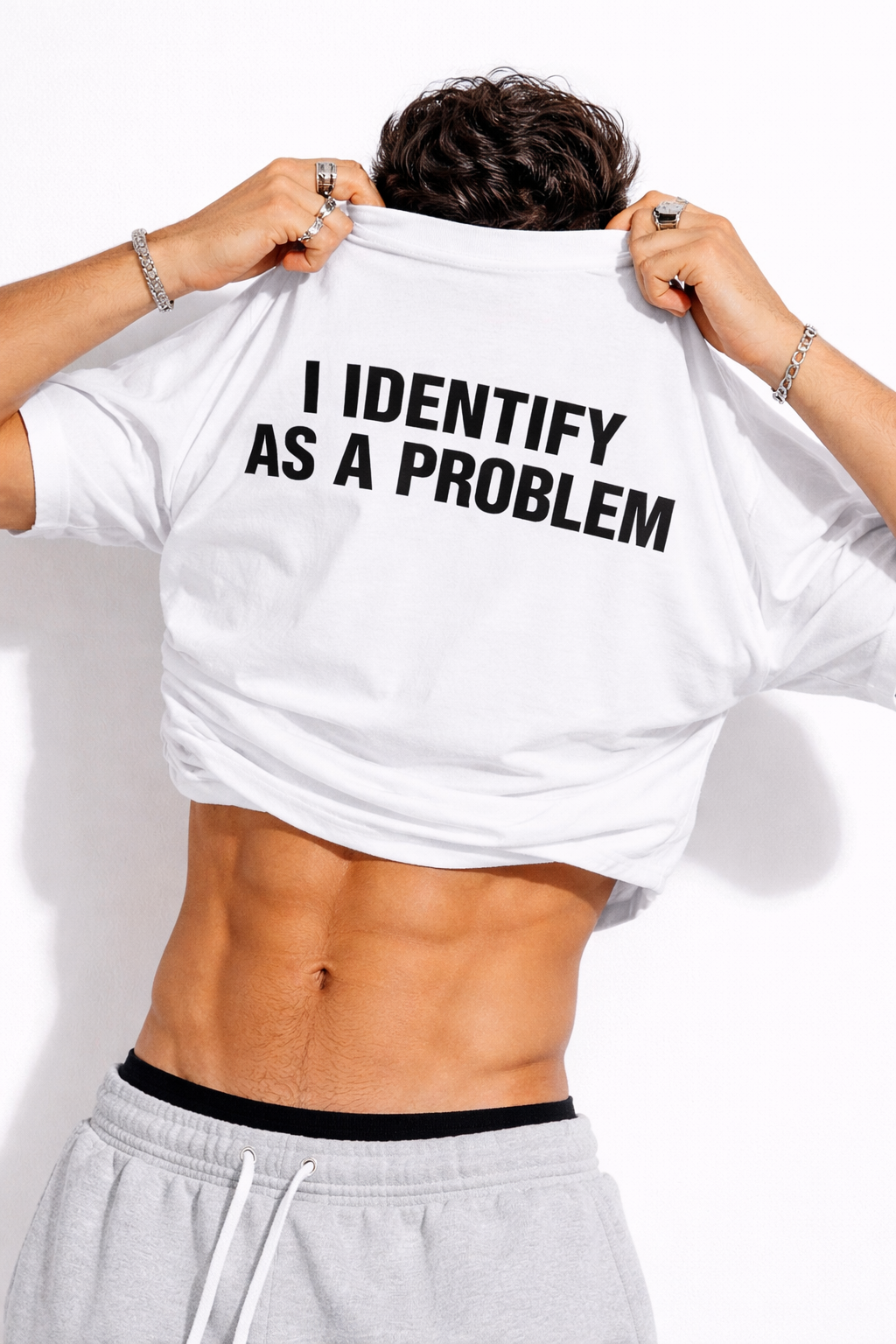 #Truestory White Tee