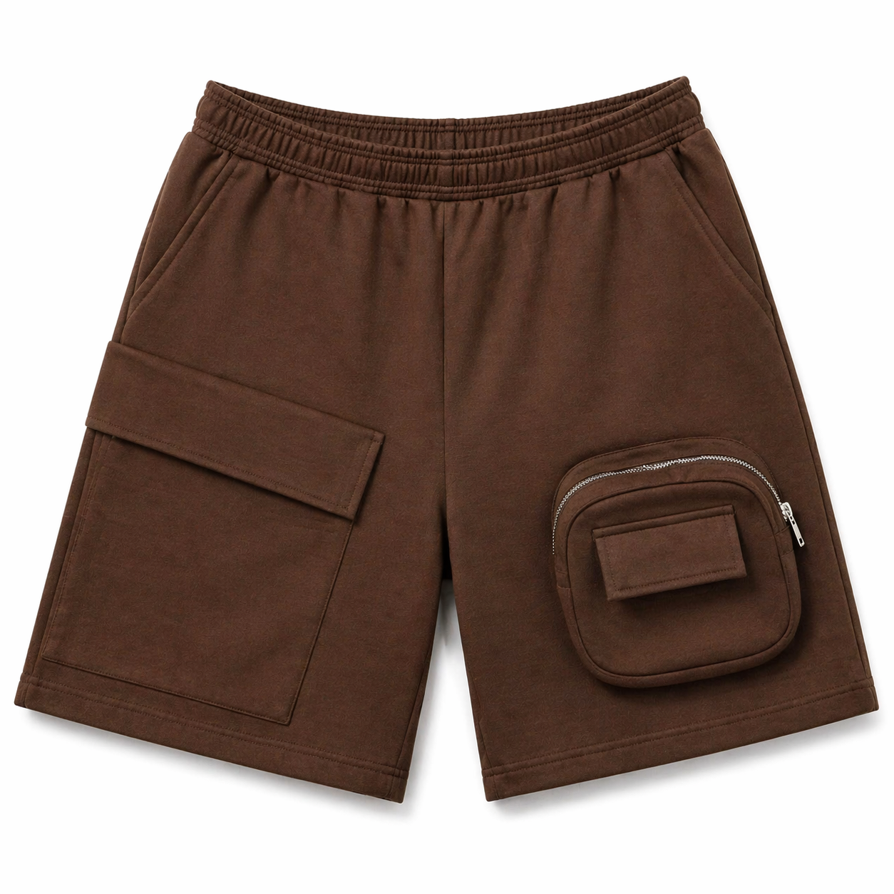 Modular Utility Shorts – Coffee Brown