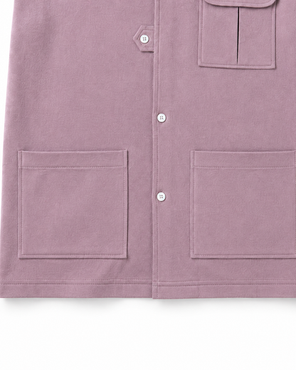 FIELD POCKET SHIRT – GRAPE SHAKE