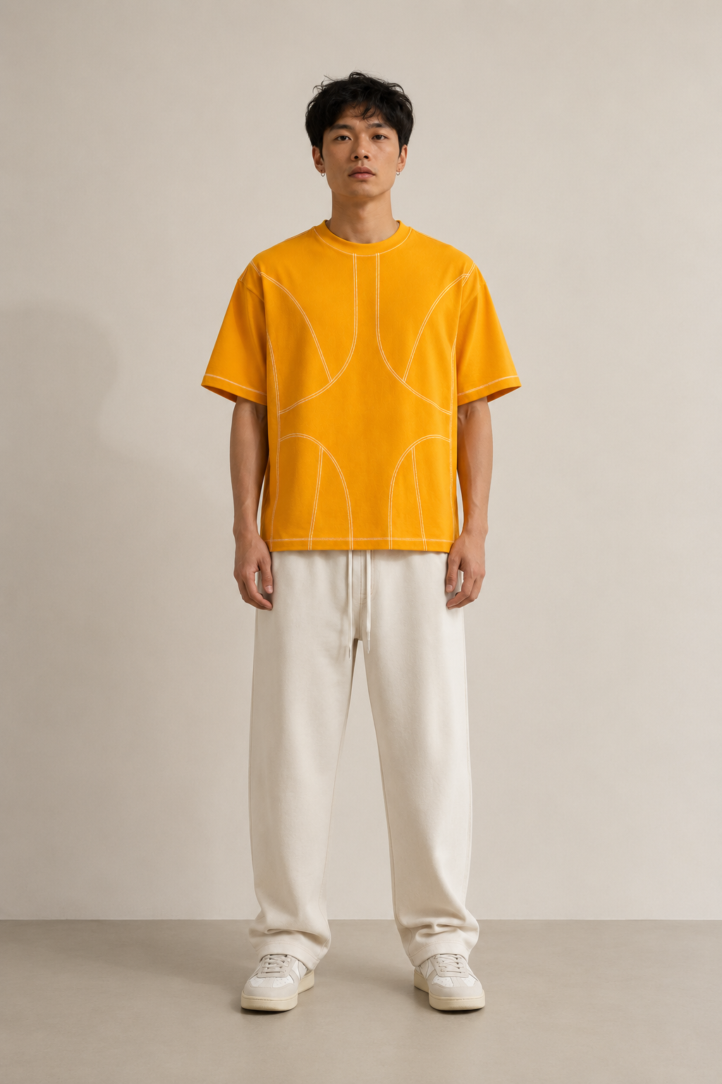 Studio Contour Tee — Mango