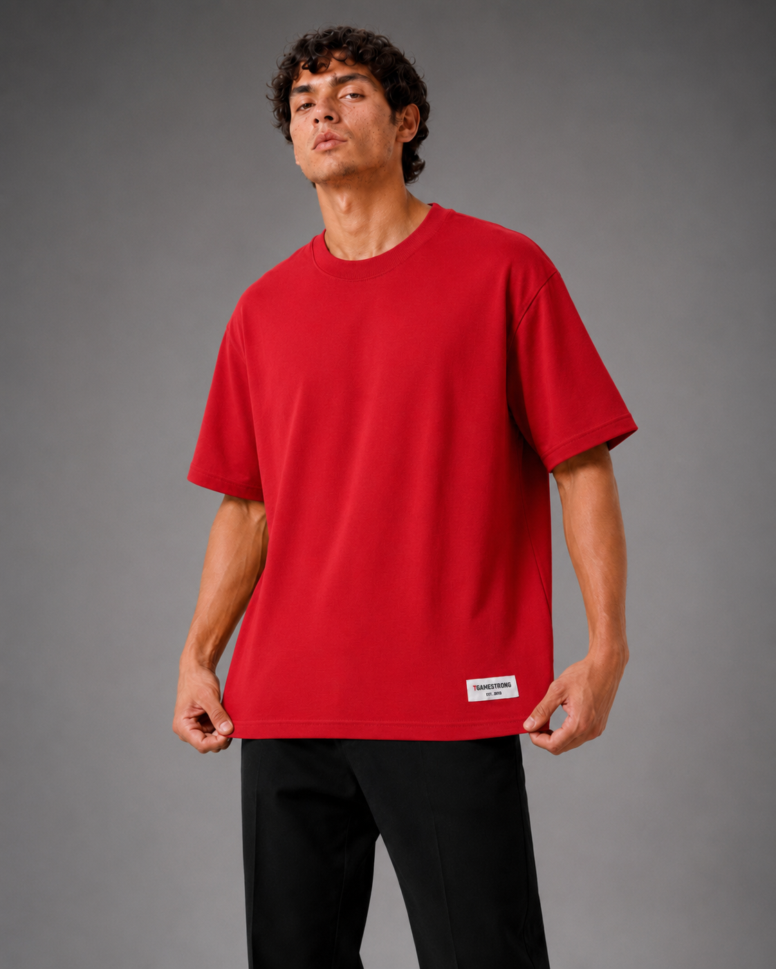 Essential Tee — Red