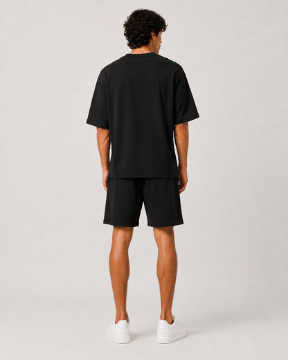 Vision Appliqué Co-Ord Set Black
