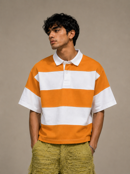 Mango Stripe Polo