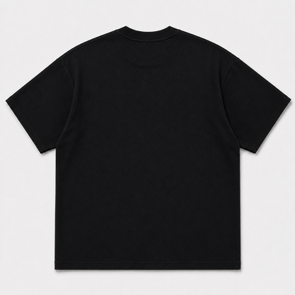 Strike Appliqué Tee Black