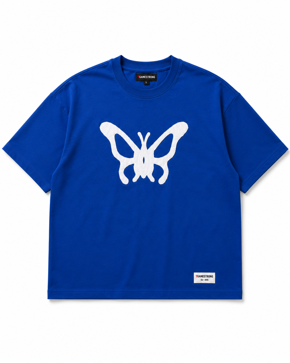 Butterfly Cut Tee – Royal Blue