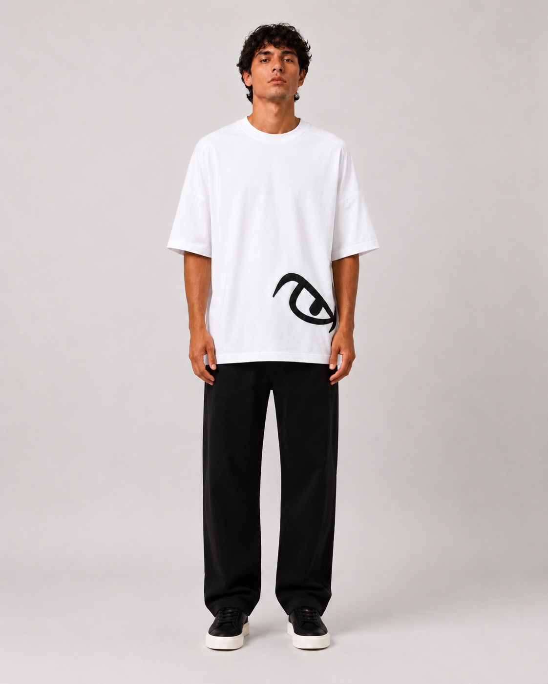 Vision Appliqué Tee White