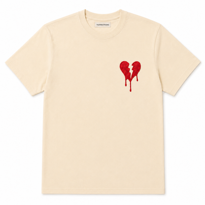 Broken Heart Tee – Cream