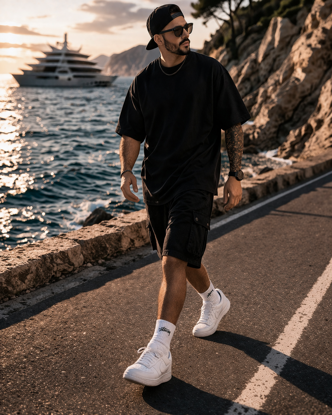 Return Protocol Tee Black